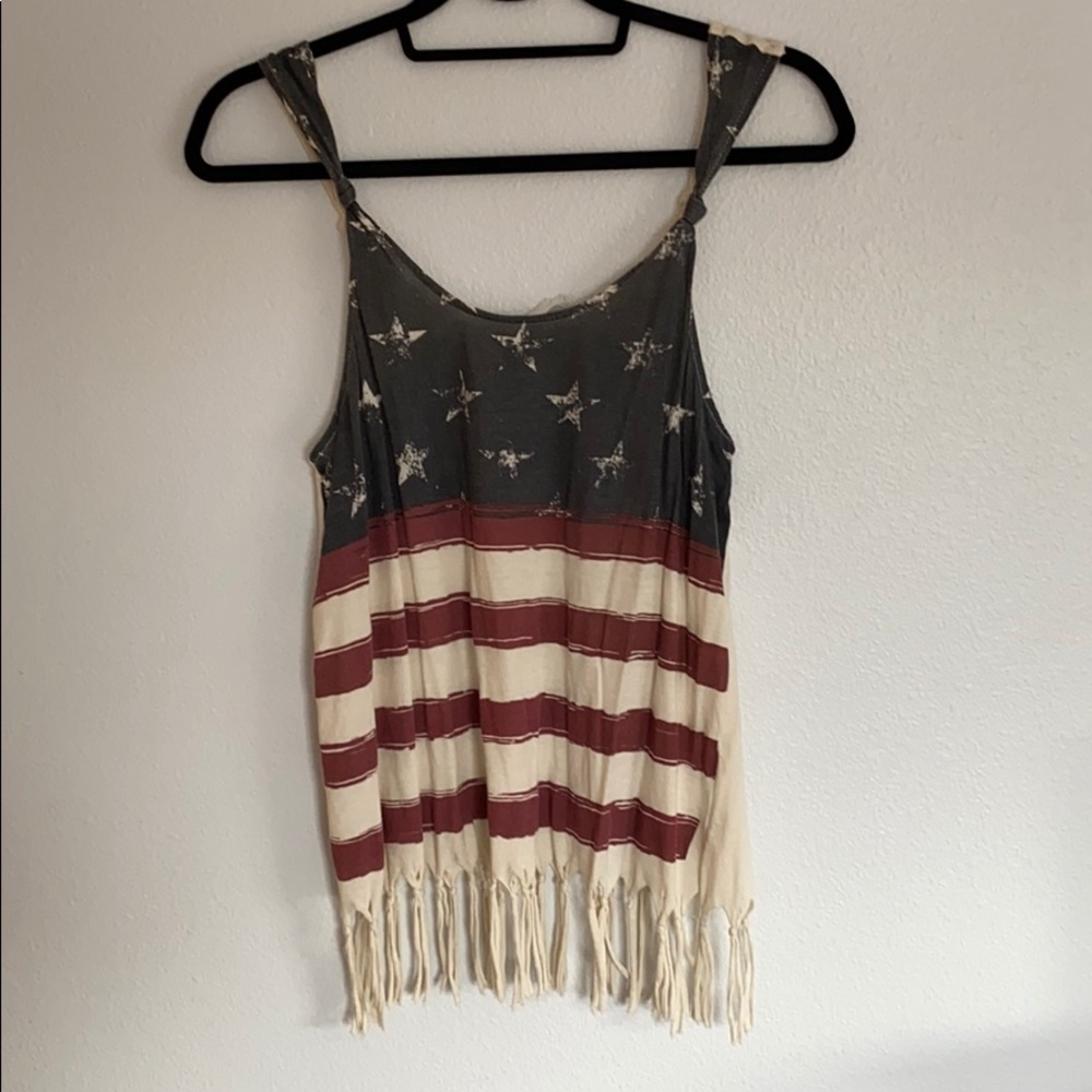 American flag shirt